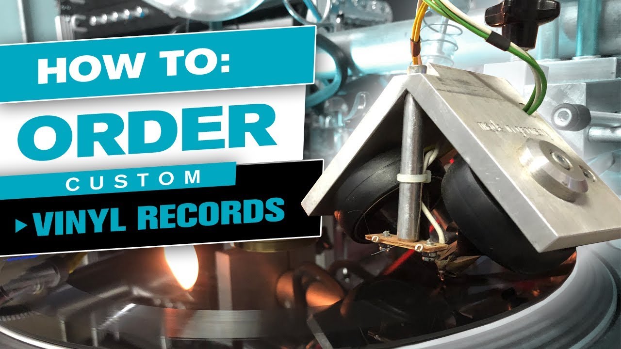 How to Make Your Own Custom Vinyl Records - YouTube