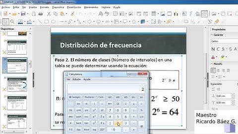 Estadística con LibreOffice Calc I