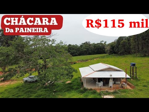 Capa do vídeo CHÁCARA DA PAINEIRA COM CASA NOVA E TERRENO PLANO OPORTUNIDADE R$115mil