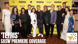 "Tetris" SXSW Premiere Coverage w/cast talking about this incredible story, Stream on #AppleTVPlus