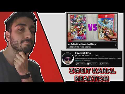 Hidden Frames erste Reaktion auf @FireBroFIlmsRM Zweit Kanal : ➡️Mario Kart 8 vs Mario Kart World⬅️