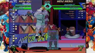Training, box reader. Marvel vs Capcom fighting collection Arcade Classics (X-Men vs Street Fighter)