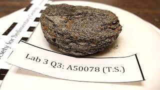 Metamorphic Rocks Lab #3: Pelitic Metamorphic Rocks Hands Samples