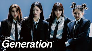 tripleS - Generation (Clean Instrumental)