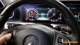 Reset Servisu Mercedes E R.v.2018