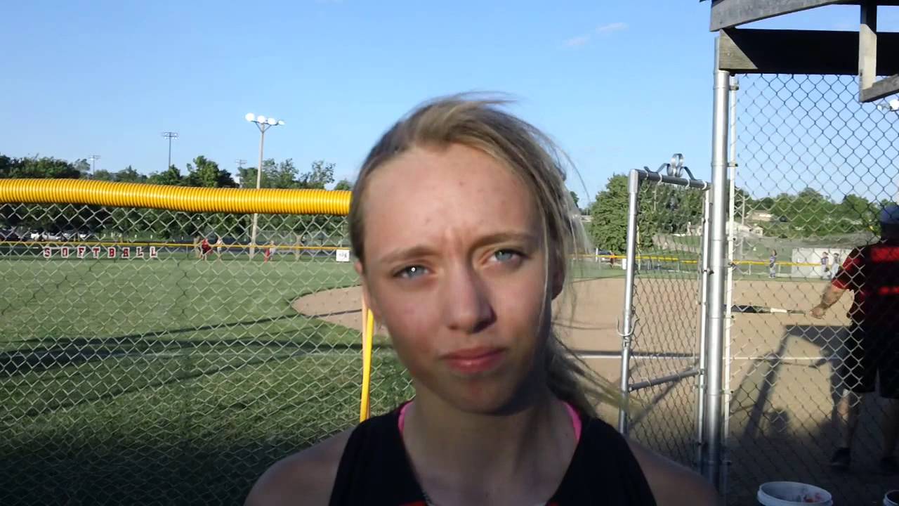 Bailey Esslinger of Coon Rapids Bayard Softball YouTube