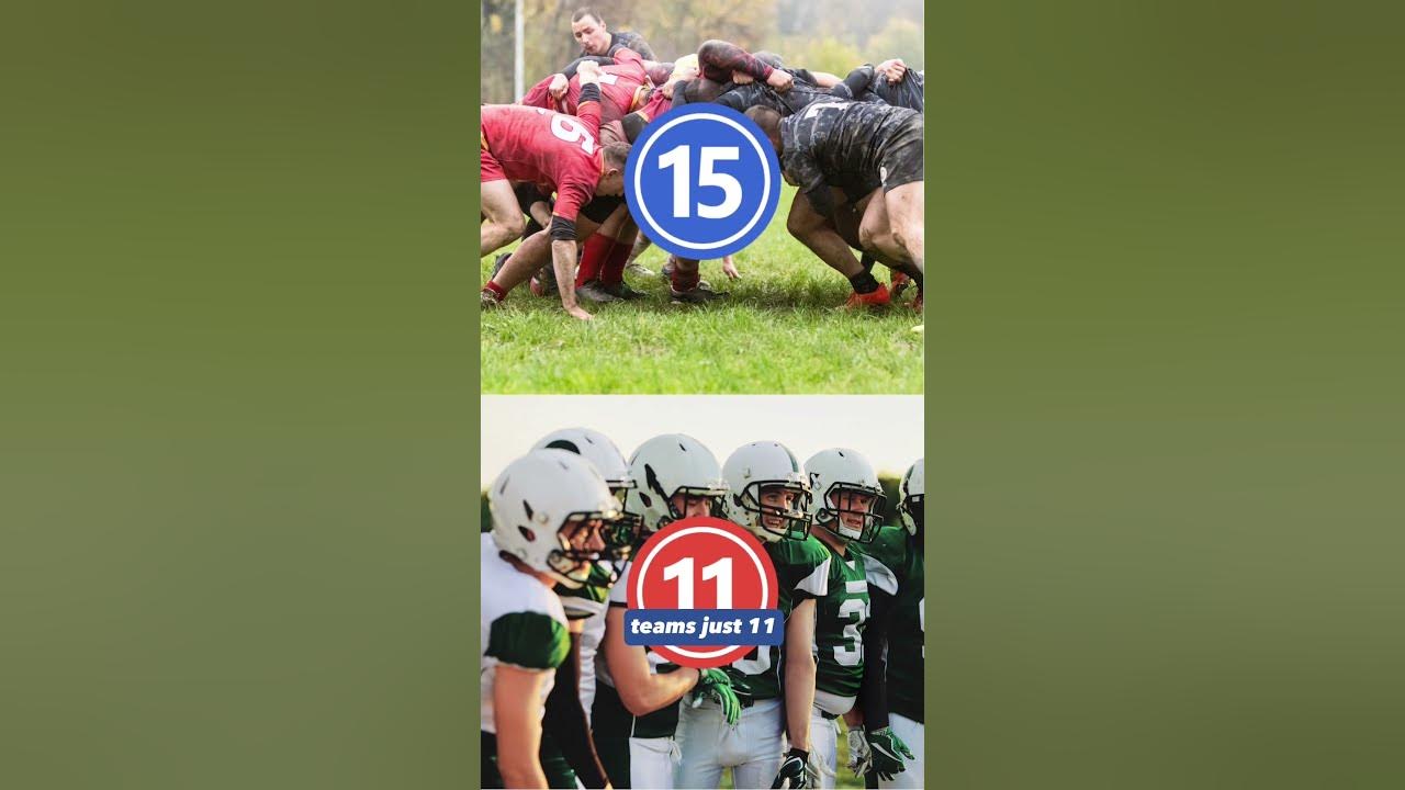 RUGBY VS AMERICAN FOOTBALL What Sets Them Apart? shorts YouTube
