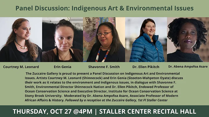 Indigenous Art and Environmental Issues | Zuccaire Gallery Panel