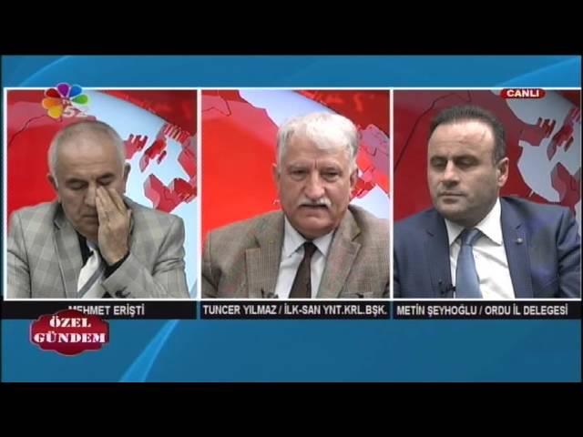 18 03 2016 ÖZEL GÜNDEM İLK SAN