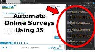 Answering Survey Questions using JavaScript in the Browser Console