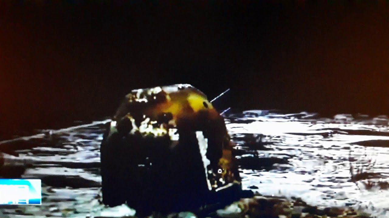 China's Chang'e-5 lunar capsule on earth, first look.