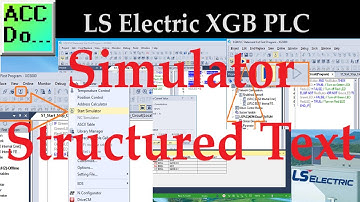 Simulate & Debug XGB PLC Structured Text Without Hardware