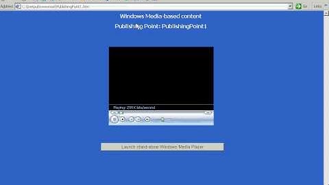Windows Server 2003 - Streaming Media Server Configuration Part 2