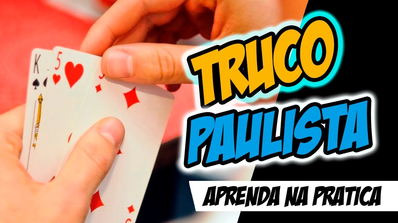 Truco - Como jogar, passo a passo, todo o básico para aprender-Variante  Paulista#juntosnaquarentena 