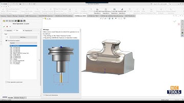 #20 - Axis Undercutting using a Z-Level Operation