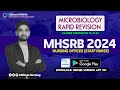 MICROBIOLOGY Rapid Revision Part 1 | MHSRB & RRB #staffnursetelangana #rrbnursing #medseenursing