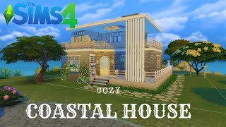 The Sims 4 Stop Motion Build || Cozy Coastal House ||