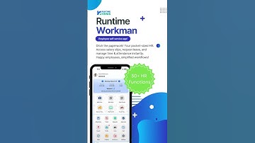 The best employee self-service app in India - Runtime Workman