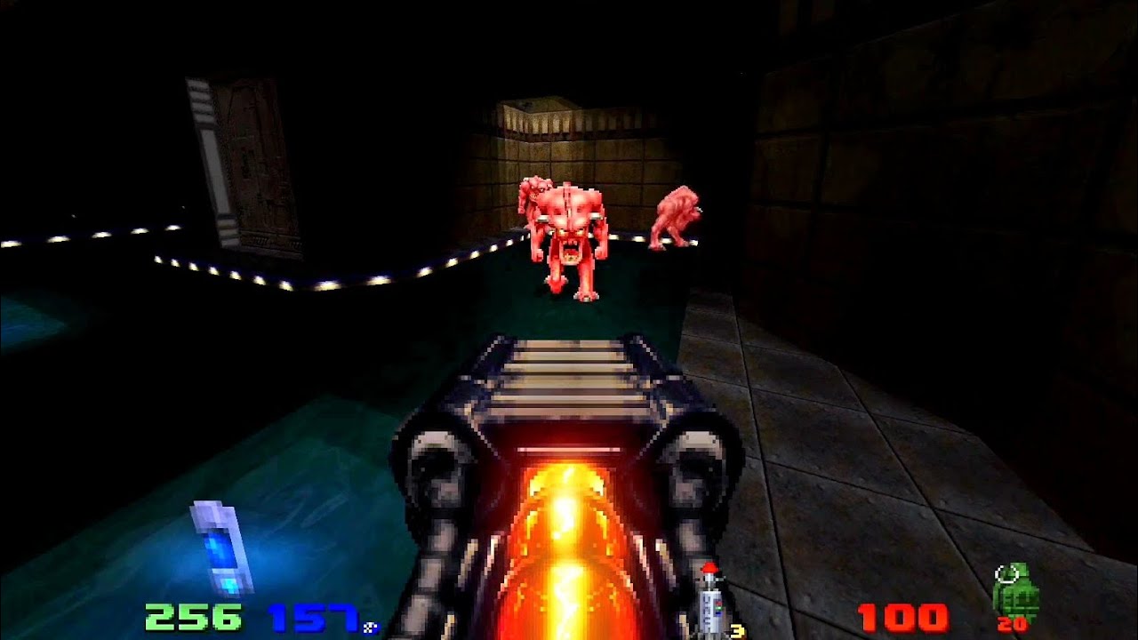 Brutal Cyber Doom mod - FreeDoom Phase 2/Map 1 & 2 (Android/DeltaTouch)