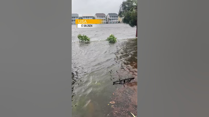 Heftiger Regen traf North Carolina und verursachte Überschwemmungen in der Gegend.  #shorts