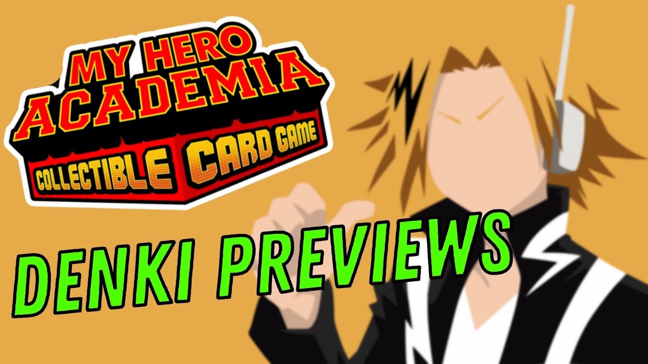 HE TAKES AN EXTRA TURN!! | MHA CCG Previews