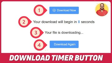 How to Add a Download Timer Button in Blogger [ 2025 ]