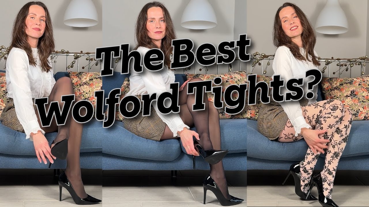 Три стильные пары колготок Wolford | Perfectly 30, Satin Touch 20 и Marie | Примерка и отзыв