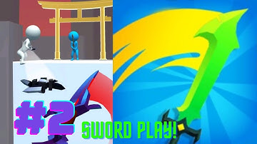 Sword Play! Ninja Slice Runner 3D | Gameplay Part 2 All Levels 1-75 (Android, İos)