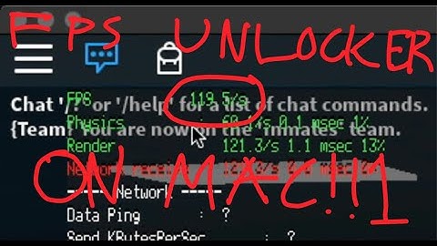 [READ DESCRIPTION] Mac FPS Unlocker Roblox