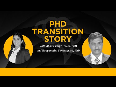 PhD Transition Story: Ranganatha Somasagara