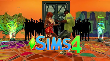 The Sims 4| Dancing duo |Cali & Jamari