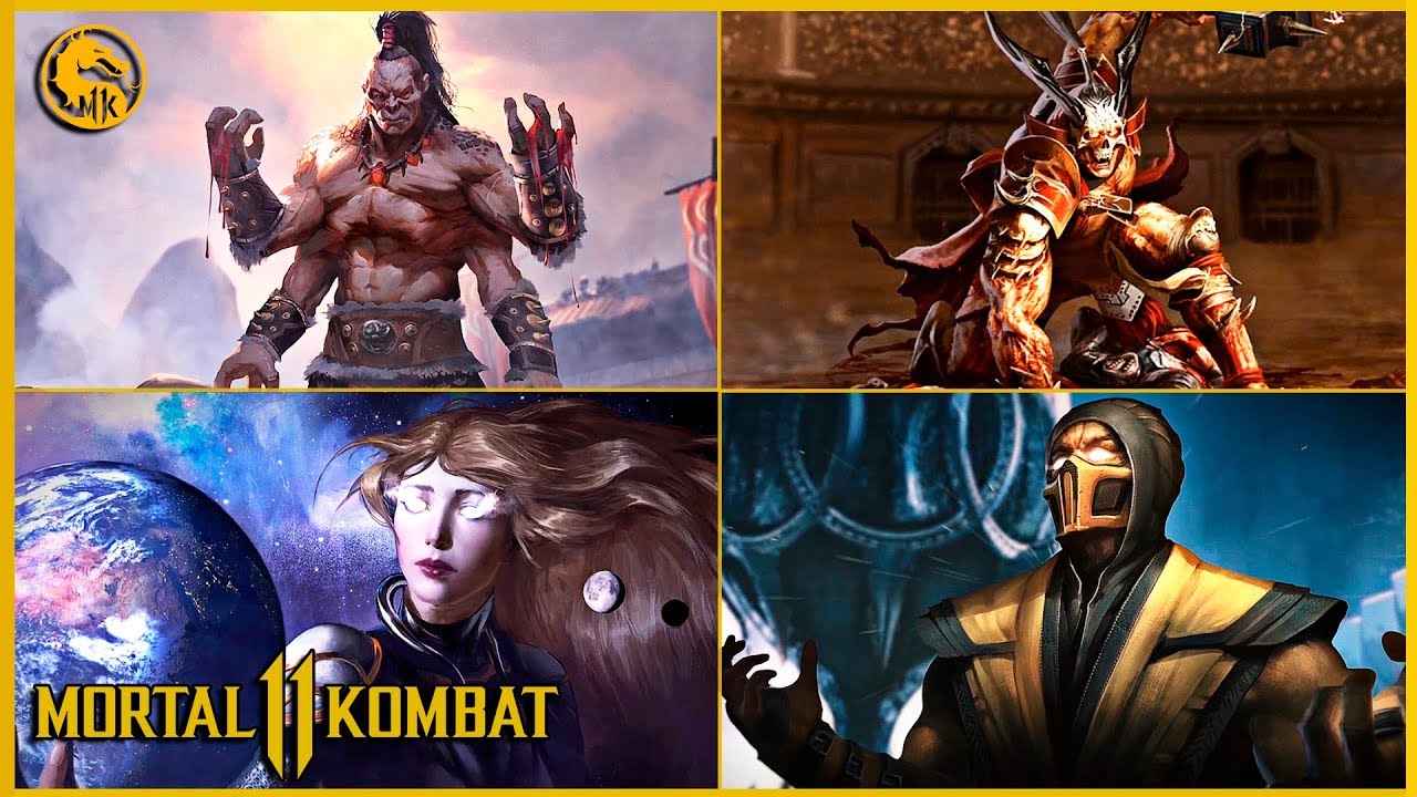 MORTAL KOMBAT 11 Все концовки (все персонажи) | Все концовки персонажей (испанские субтитлы)