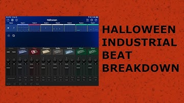 Korg Gadget 2 Halloween Industrial Beat Deconstruction!!!