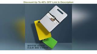 Most Creative Product Fotouzy Plastic Utility Cutting Board With Handles, Food Safe Pp Material, Bp
