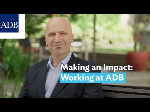 Making an Impact: Working at ADB | Giovanni Verlini