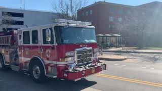 BCFD Engine 46 Returning
