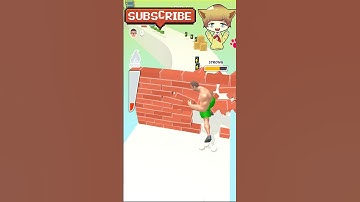 Muscle rush real men level 4 💪 noob vs Pro vs Hacker gameplay #gameplay #gaming #shorts