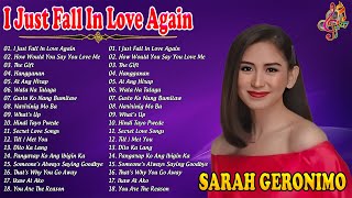 Sarah Geronimo NONSTOP Greatest Hits Songs 2024 - I JUST FALL IN LOVE AGAIN, THE GIFT,...