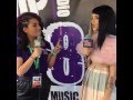 Capture de la vidéo Melanie Martinez Interview For  98.7 Amp Radio At Amp Live 2016