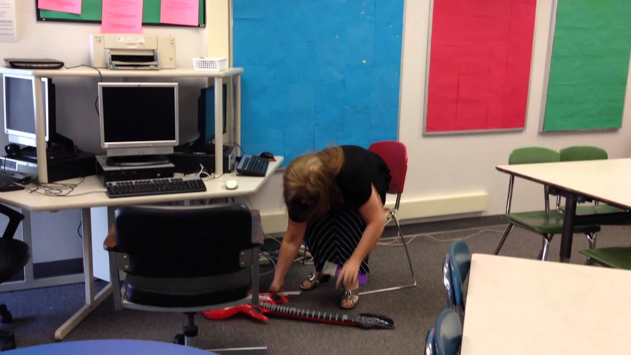 End-of-the-year teacher video