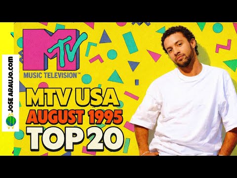 MTV USA 🇺🇸 TOP 20 – August 1995 🔥📺✨