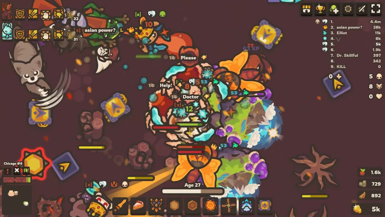 taming.io high scores dead