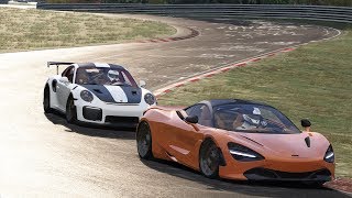 A lap around nordschleife with the porsche 911 991.2 gt2 rs and
mclaren 720s. by markos kass ayax rodriguez: https://mega.nz/#!tpj...