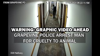 Breaking News: Grapevine Police Make Arrest in Dog Cruelty Case