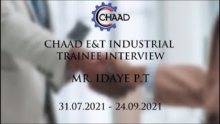 CHAAD PIONEER IT INTERVIEW ~ MR IDAYE P.T.