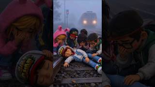 Subway Surfers 😢 A Tragic Winter Morning | Train Accident 💔 #shorts #shortvideo #gaming #gameplay