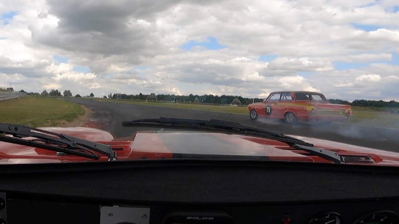 Racing a Classic Marcos at Snetterton