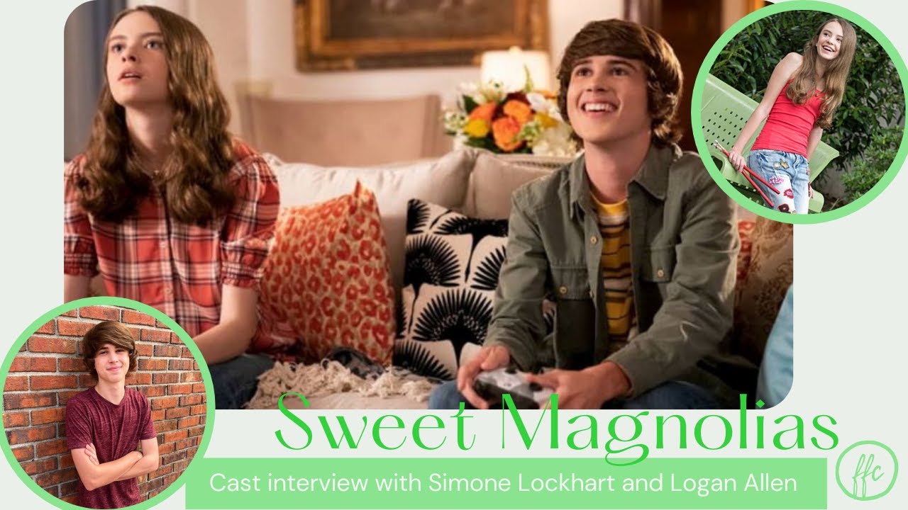 Sweet Magnolias CAST INTERVIEW Logan Allen (Kyle Townsend) and Simone