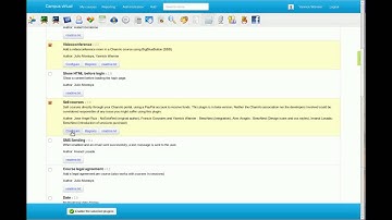 Chamilo 1.9 Tutorial - Vol 8 - Plugins