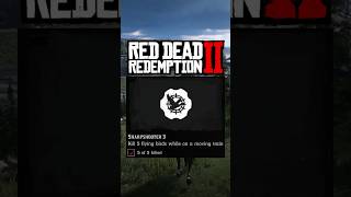 Tuez 5 oiseaux en vol dans un train en marche | 3 CONSEILS DE SHARPSHOOTER ! #RDR2 #Shorts screenshot 1